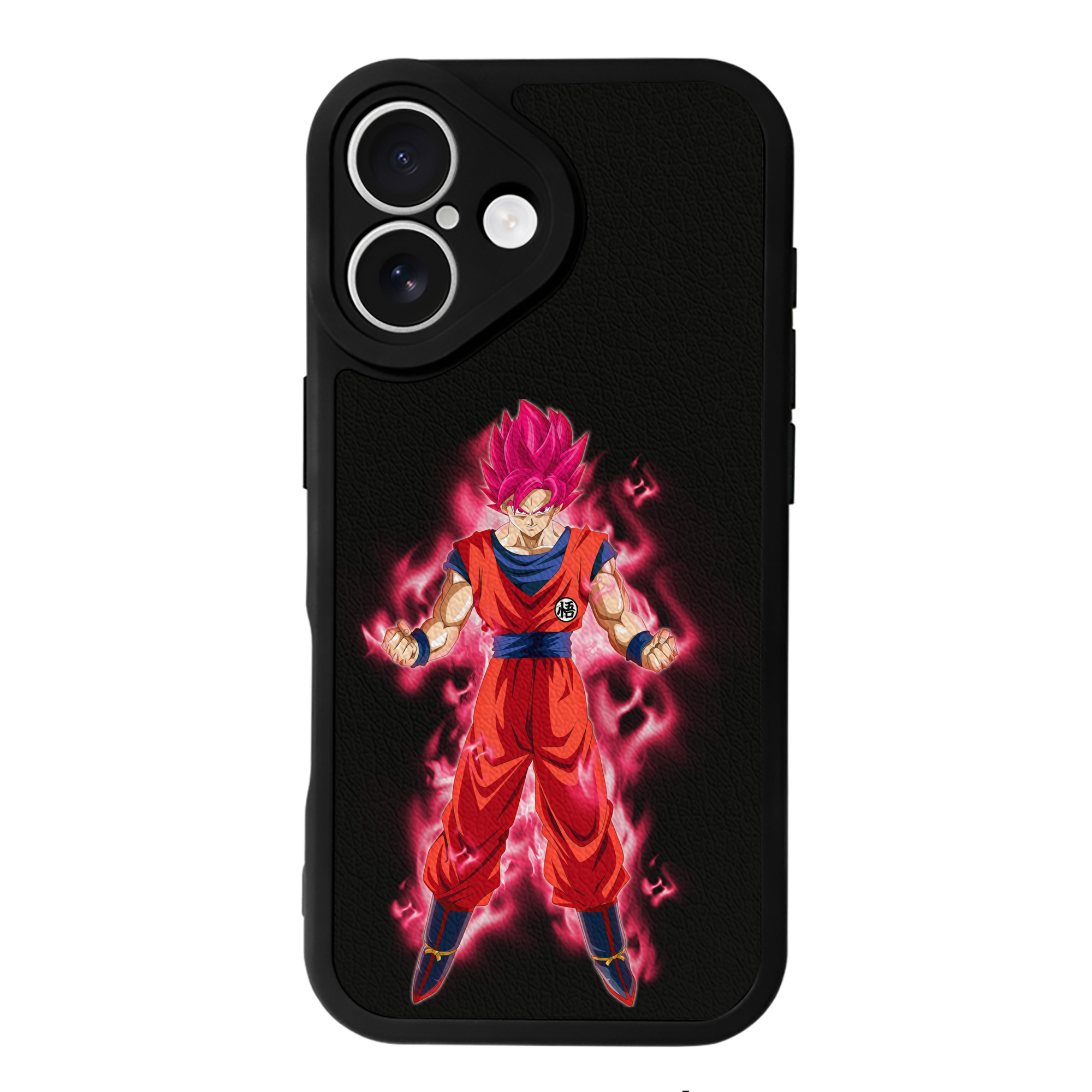 （画像用） ドラゴンボール 孫 悟飯（そんごはん）DRAGON BALL Son Gohan 【iPhone 16シリーズ対応】シリコンスマホケース（レザー調） 材質：シリコン
